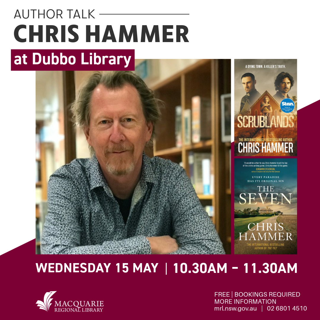 Author Talk: Chris Hammer @ Dubbo Library
